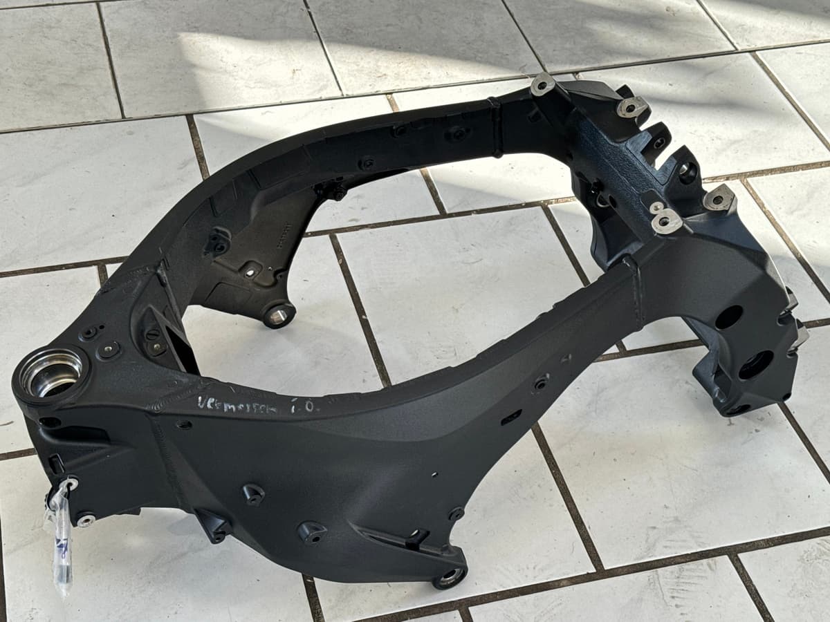 Rahmen Motorrad defekt Rahmenvermessung Vermessungsprotokoll in Leipzig