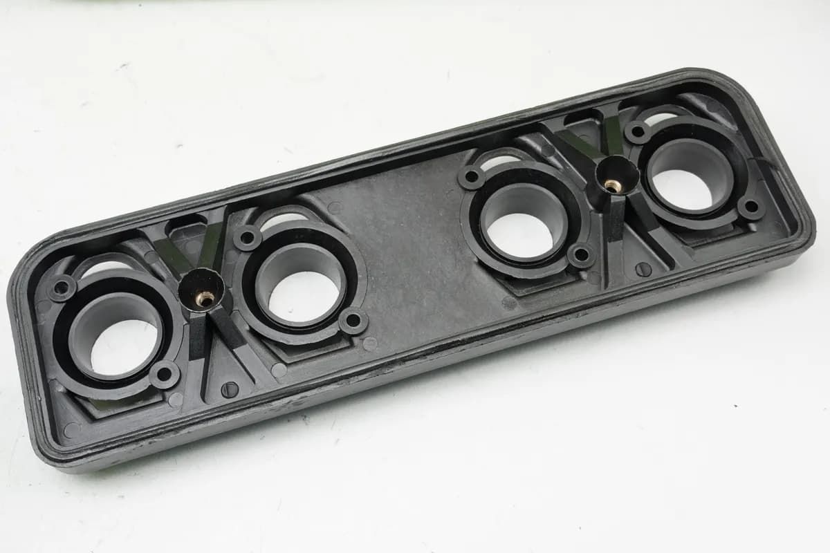 KAWASAKI ZZR 500 ZX500C Grundplatte Ansauggummis Satz Stutzen Vergaser - Airbox