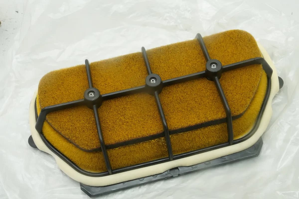 YAMAHA R6 RJ05 Luftfilter original Air Cleaner für Airbox Luftfilterkasten 03-05