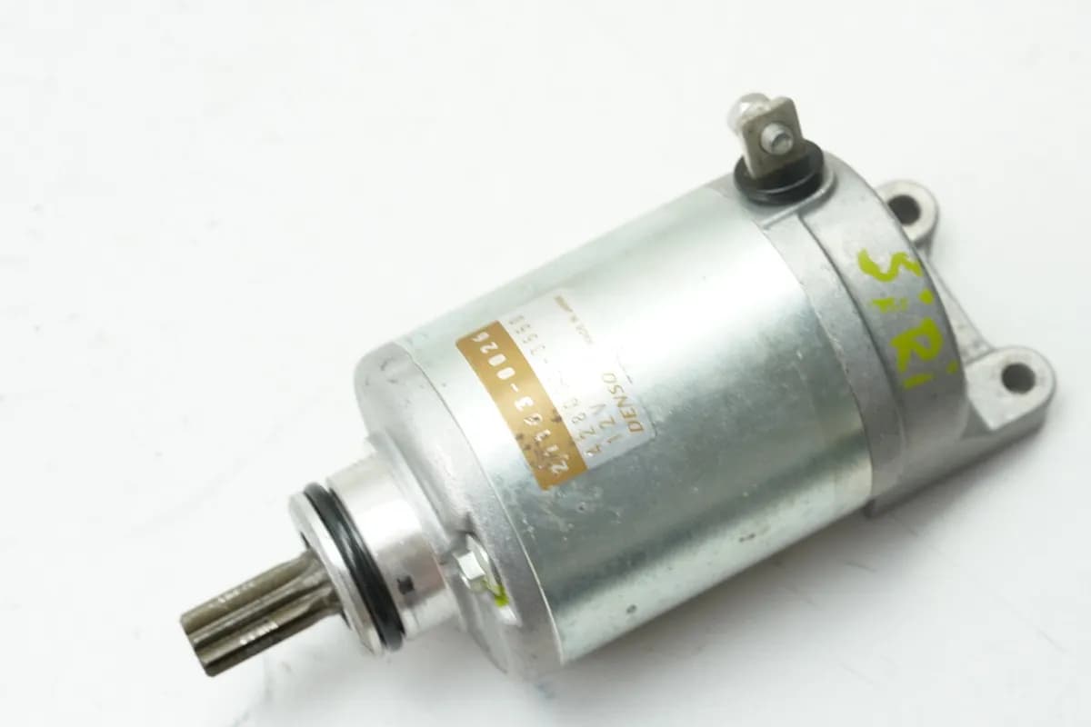 KAWASAKI ZX-6R 636 C Anlasser Starter für Motor NUR 1.000 km 05-06