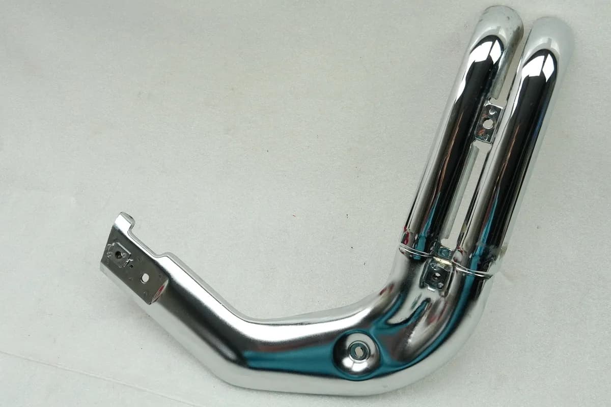 Kawasaki EL 252 EL 250 B Eliminator Abdeckung Krümmer unten Hitzeschutz Cover