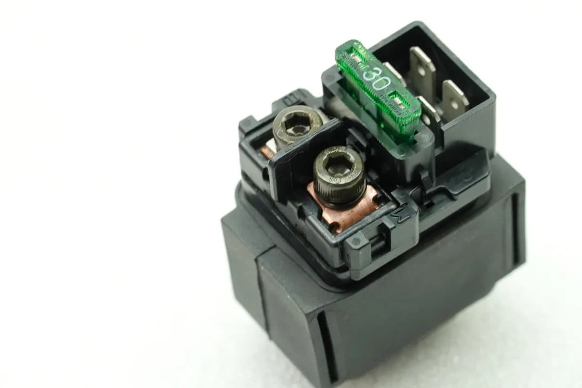 KAWASAKI Z 750 ZR750J Starterrelais orig. Relais Anlasser Magnetschalter 04-06