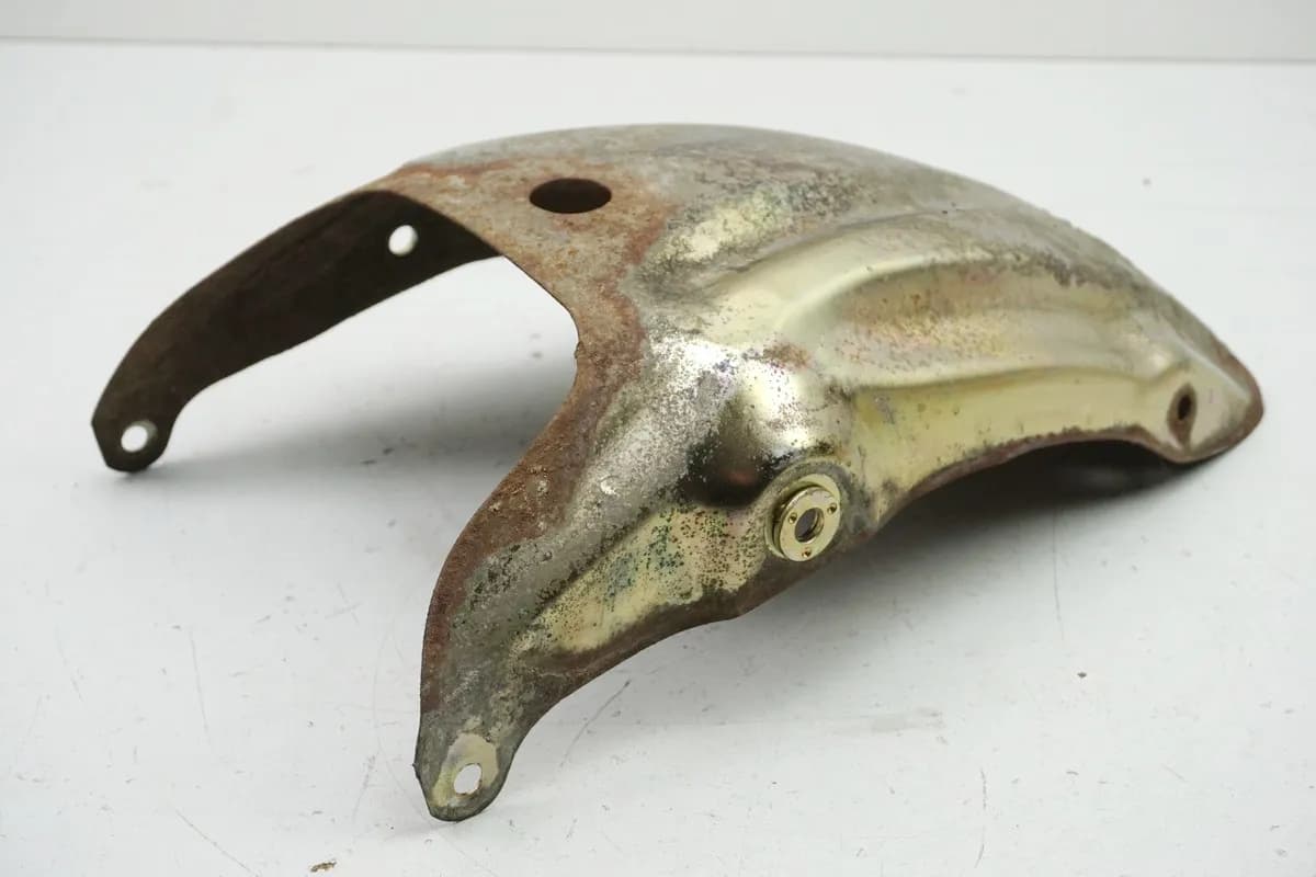 YAMAHA SR 125 10F Halterung Kotflügel hinten Rahmen Hilfsrahmen