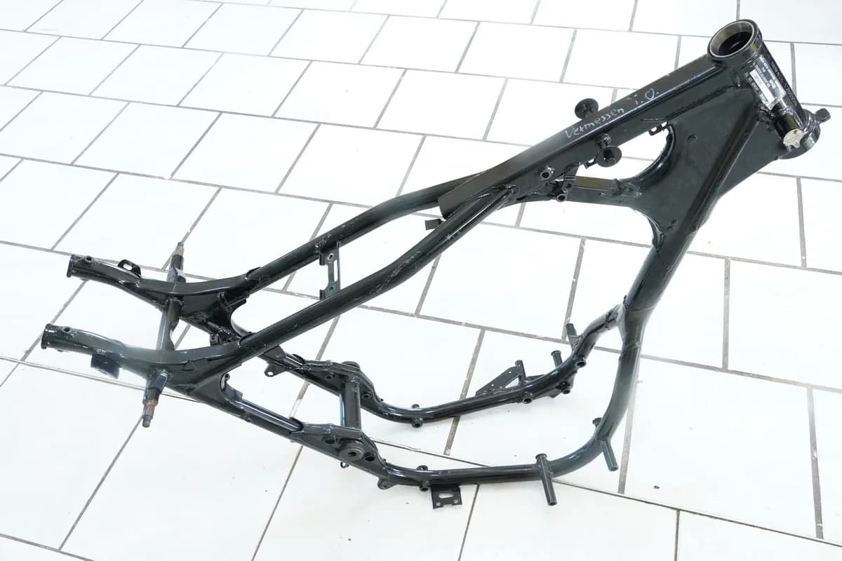 SUZUKI LS 650 NP41B SAVAGE Rahmen & Brief Dokumente Vermessungsprotokoll