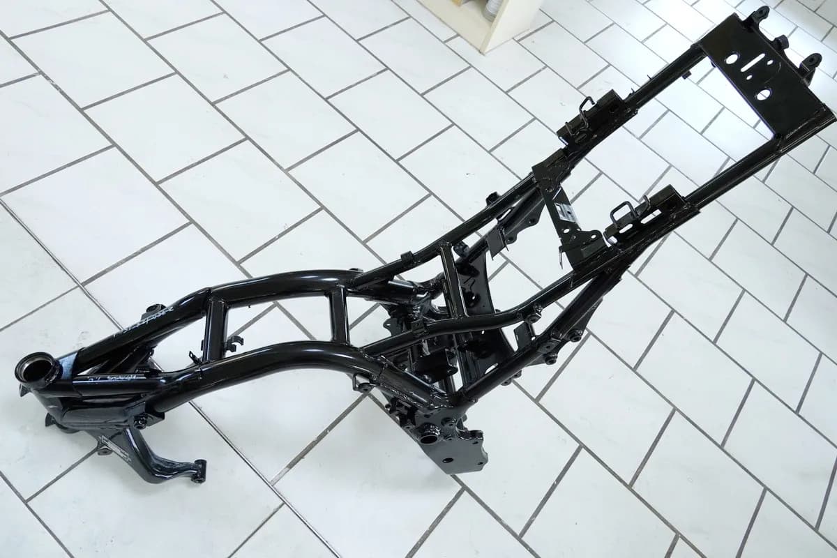 KAWASAKI Z 750 ZR750J Rahmen & Brief Dokumente COC Vermessungsprotokoll 04-06