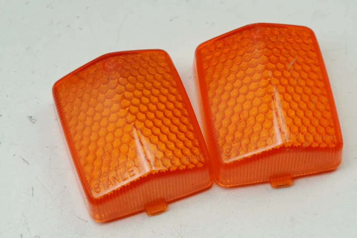 HONDA XL 600 PD06 TRANSALP Blinkerglas für Blinker hinten 2 Stück