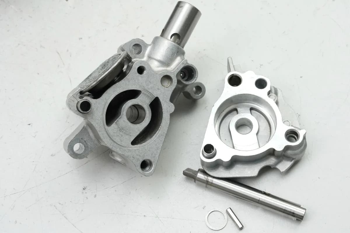 HONDA XL 600 PD06 TRANSALP Ölpumpe Welle Gehäuse (für Motor)