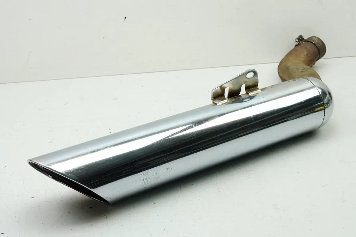 Kawasaki EL 252 EL 250 B Eliminator Auspuff Schalldämpfer Endschalldämpfer K 352