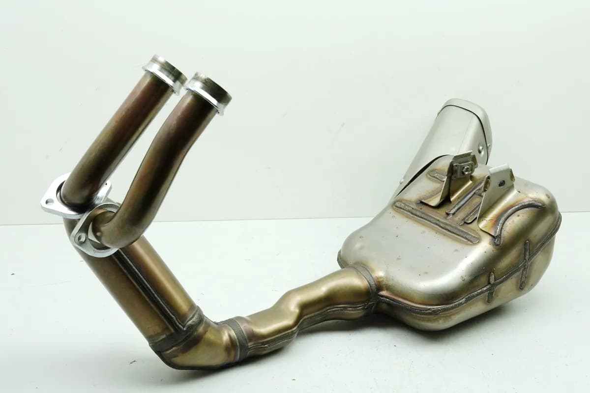 YAMAHA MT 07 TRACER 700 B4T Auspuff Schalldämpfer Krümmer Auspuffanlage