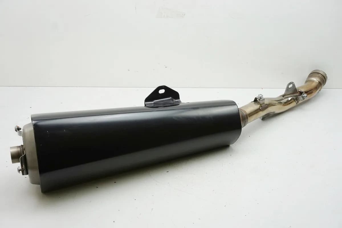 KAWASAKI ZZR 1400 ZXT40E H J Auspuff rechts original Schalldämpfer KHI K 619