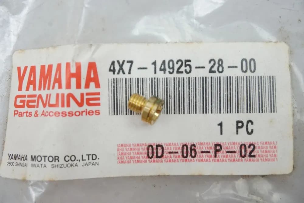 Yamaha Vergaserdüse Vergaser Hauptdüse original 4X7-14925-28 XV1100 - NEU