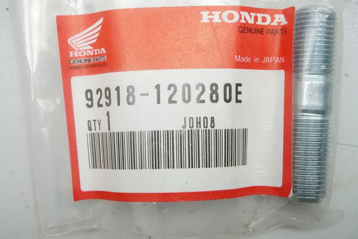 Honda Stehbolzen original 92918-120280E CB CBR VF VFR VT - NEU