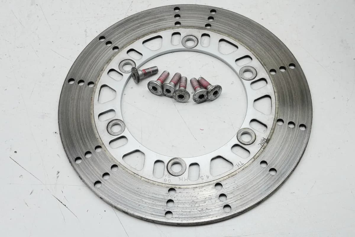 Kawasaki EL 252 EL 250 B Eliminator Bremsscheibe vorn Schrauben (für Felge)