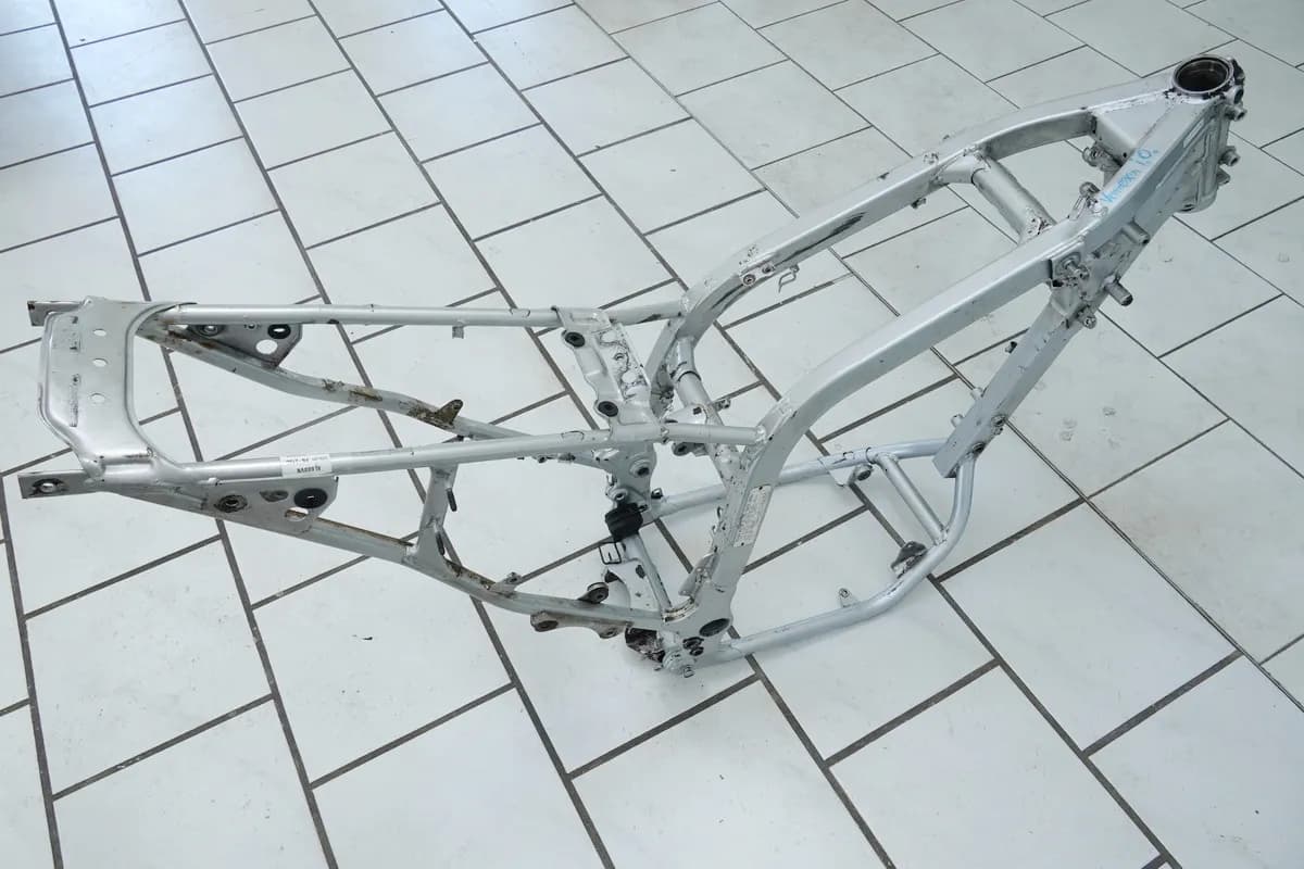 HONDA XL 600 PD06 TRANSALP Rahmen & Brief Dokumente Vermessungsprotokoll