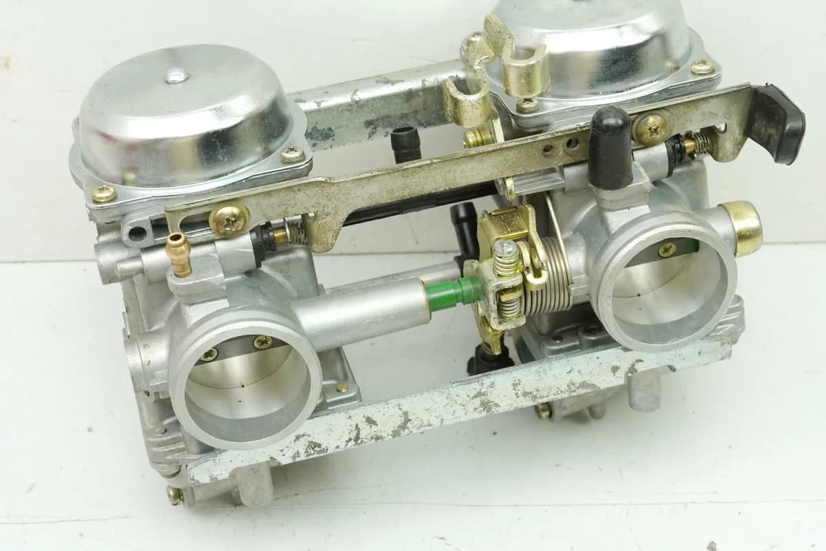 KAWASAKI EN 500 A Vergaser Keihin Gasschieber Membrane ultraschallgereinigt