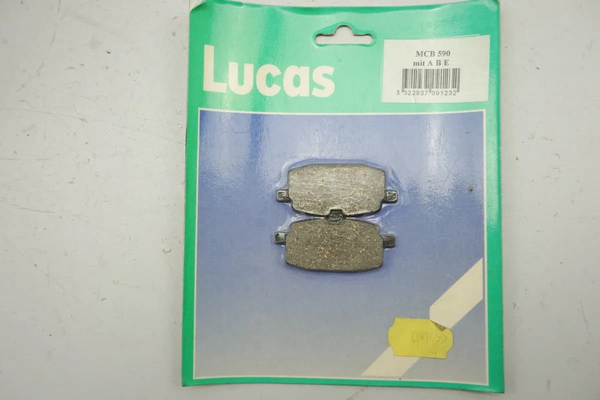 Bremsklötze Bremsbeläge original Lucas MCB590 mit ABE Hyosung Yamaha -  NEU