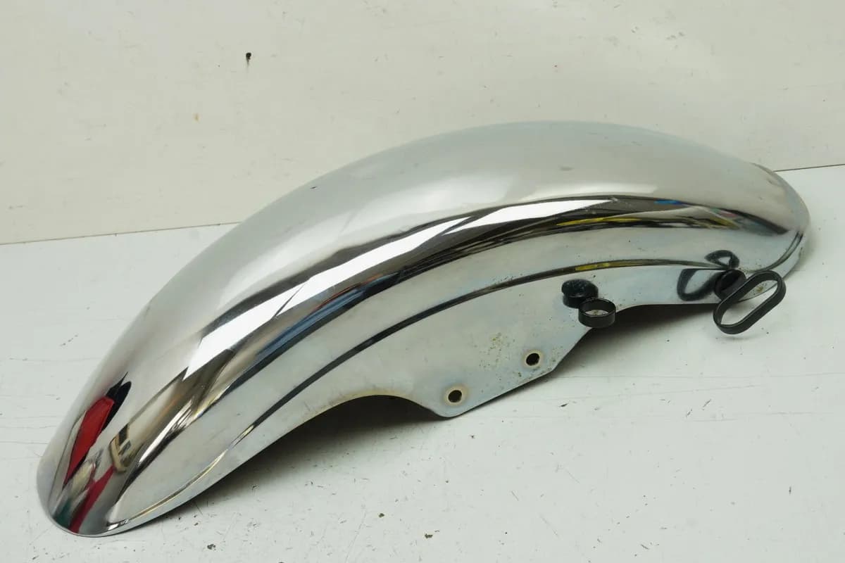 KAWASAKI EN 500 EN 500 A Kotflügel vorn Fender Schutzblech Chrom Abdeckung