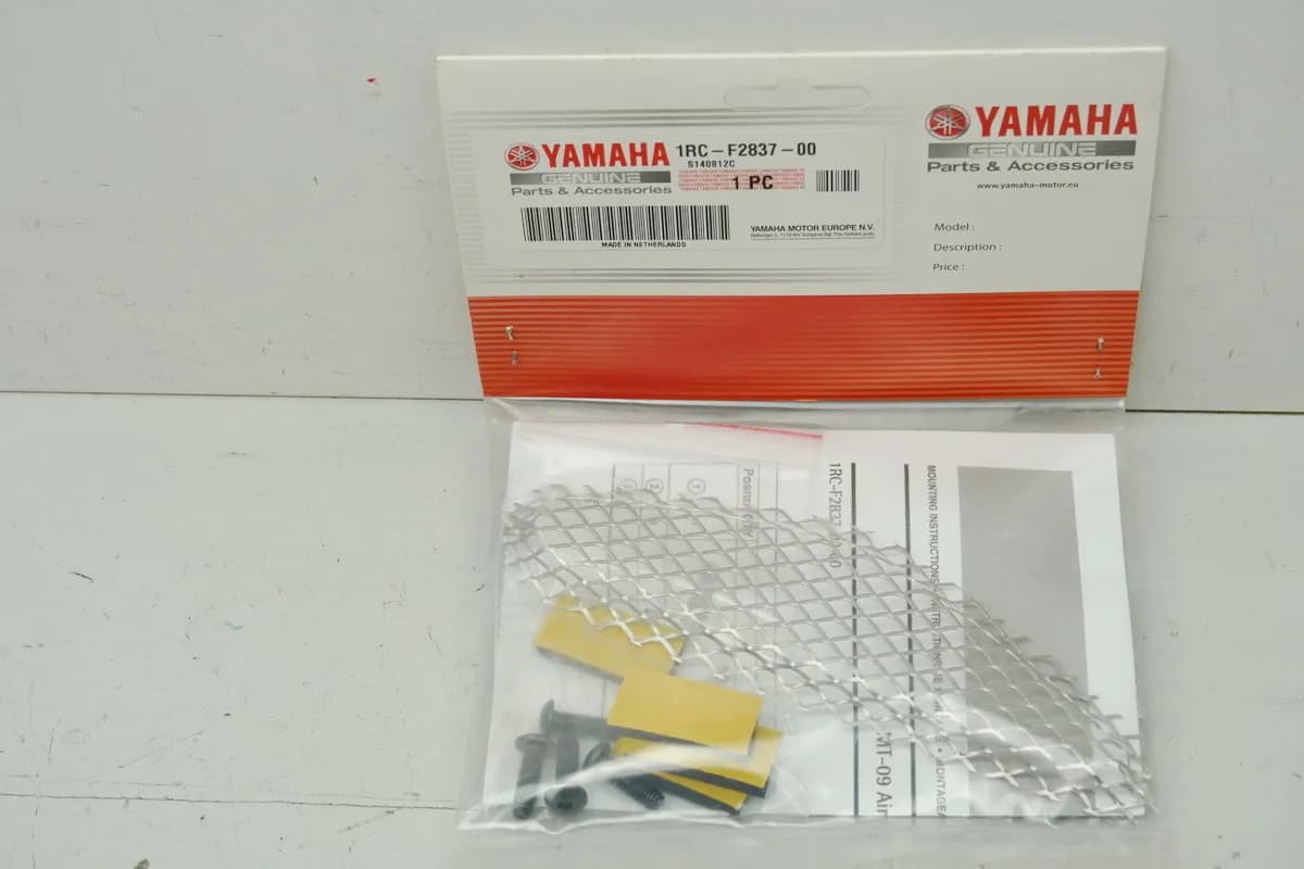 YAMAHA MT09 RN29 Gitter Lufteinlass Kit Abdeckung original Cover Blenden NEU