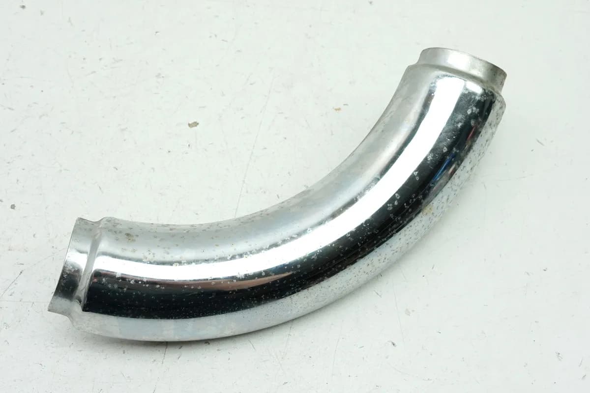 KYMCO ZING 125 RFBRF25A Abdeckung Auspuff Hitzeschutz Cover Blende Krümmer vorn