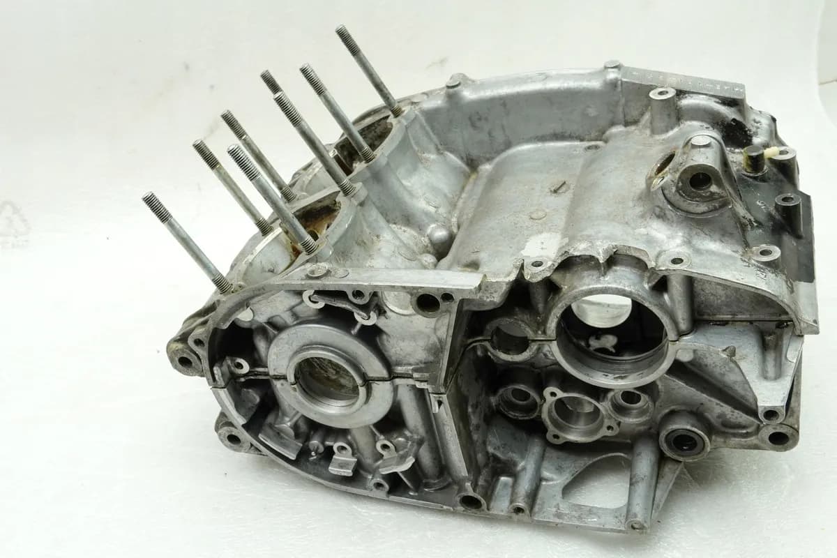 YAMAHA RD 250 1A2 Motorgehäuse Motorblock Motor Kurbelgehäuse Crankcase