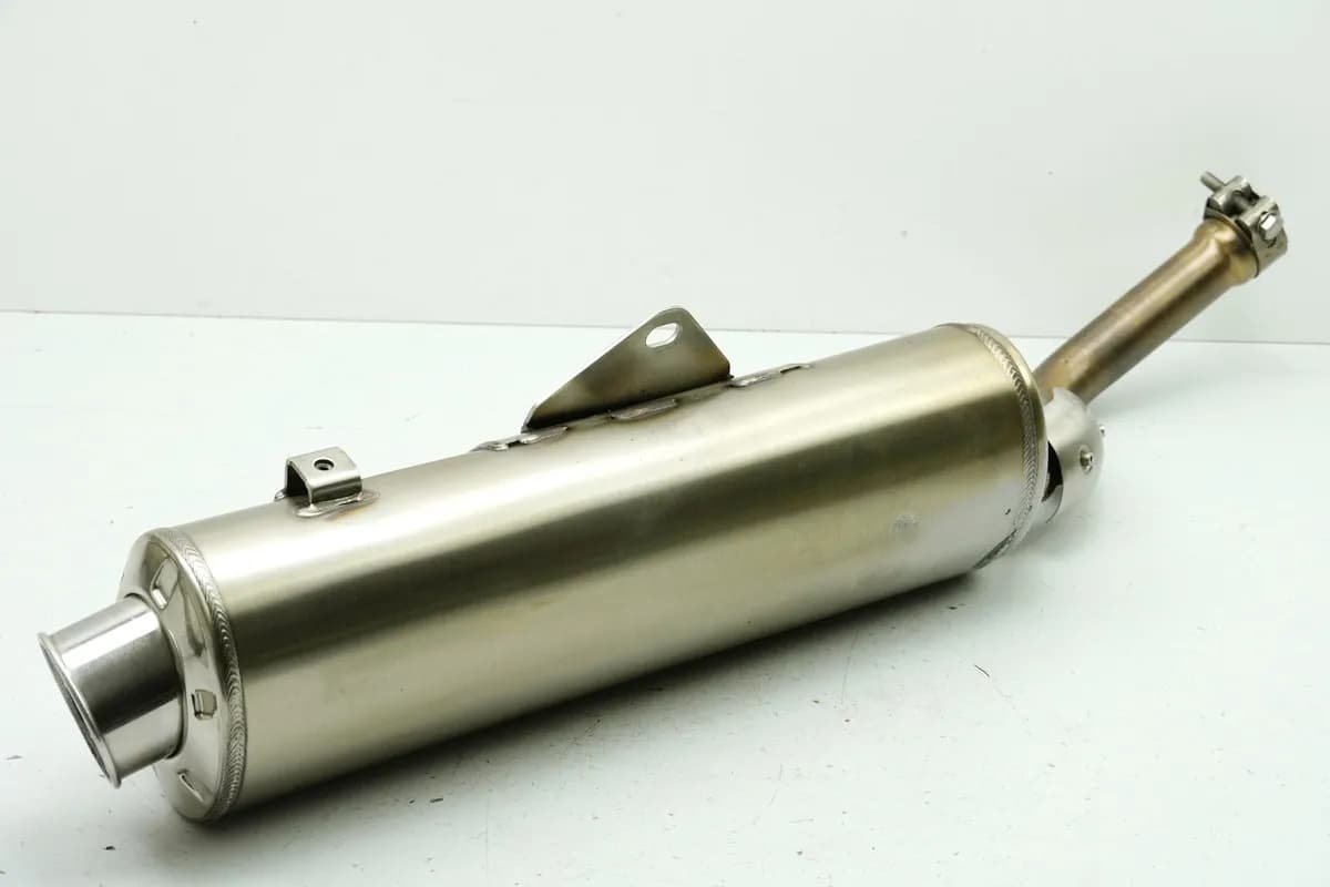 Aprilia Pegaso 650 660 Strada Auspuff rechts original Schalldämpfer Auspufftopf