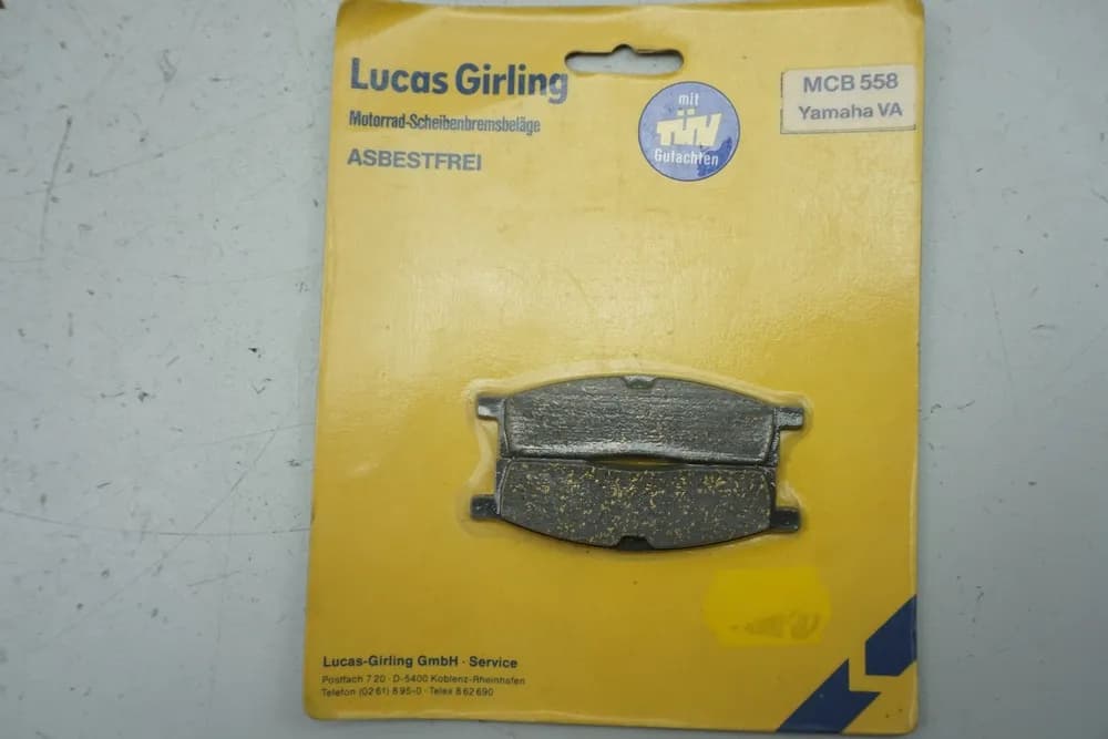 Bremsklötze Bremsbeläge original Lucas MCB558 Yamaha TTR YZ -  NEU
