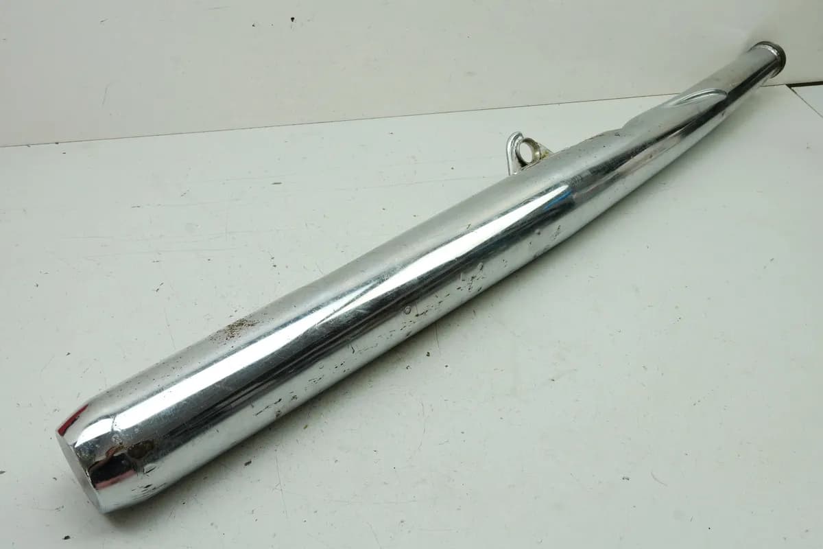 YAMAHA RD 250 1A2 Auspuff rechts original Schalldämpfer Endschalldämpfer Exhaust