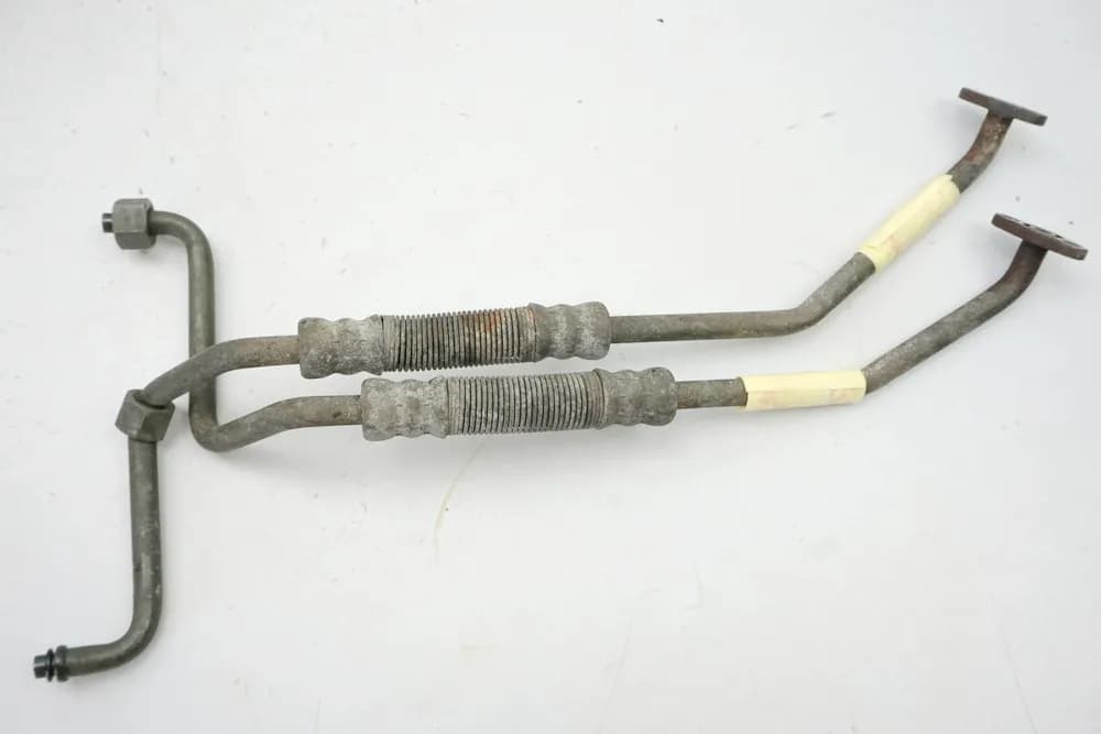 KAWASAKI ZR7 ZR750F Ölleitungen Ölschlauch Paar Ölleitung Oil Pipe für Ölkühler