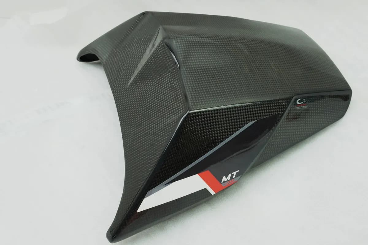 YAMAHA MT09 Sitzbankabdeckung Carbon Carbonin Höcker Sitzkeil Abdeckung Sitzbank