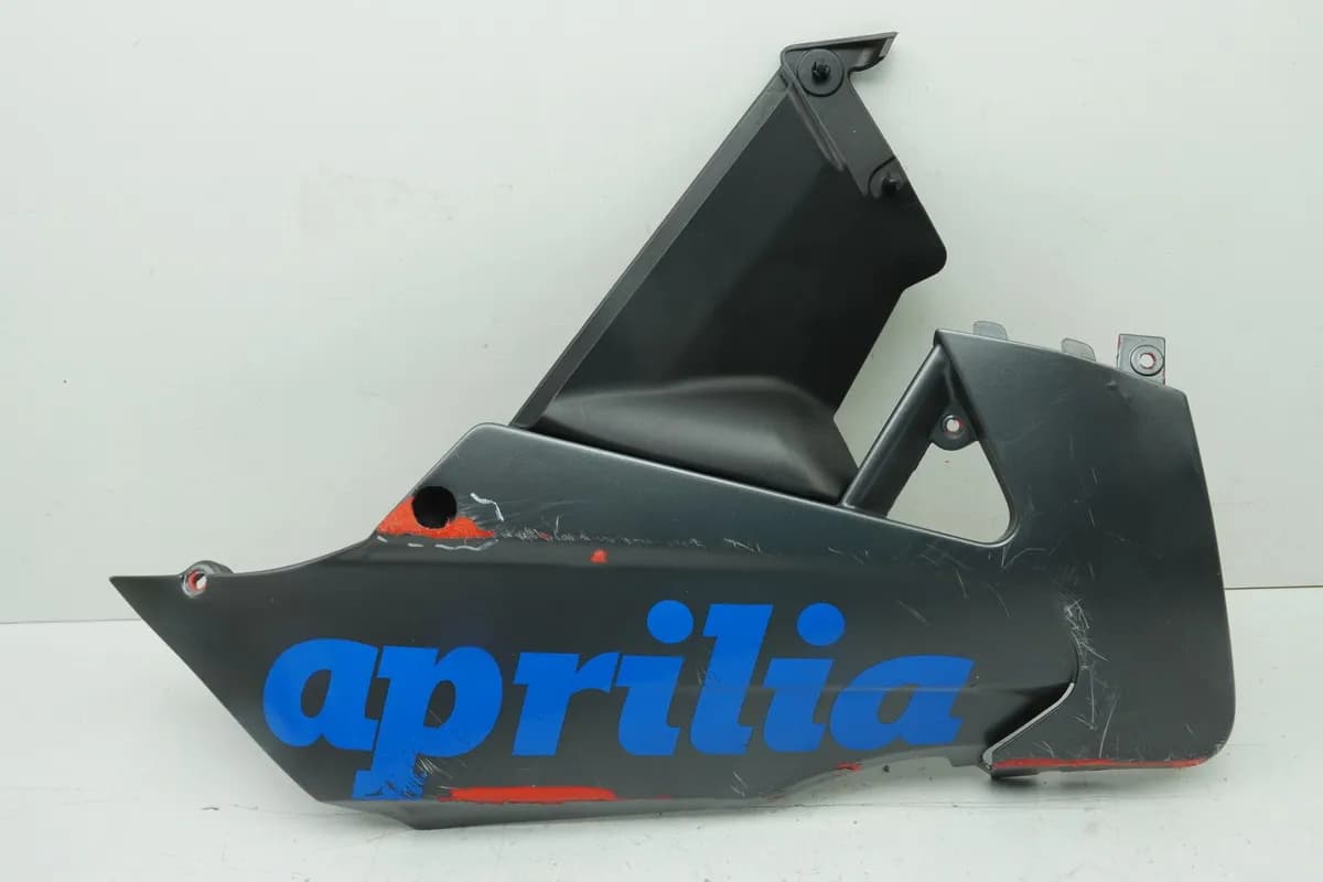 APRILIA RS 125 RS4 ZD4TW Verkleidung Bug rechts unten Bugspoiler Seitenteil
