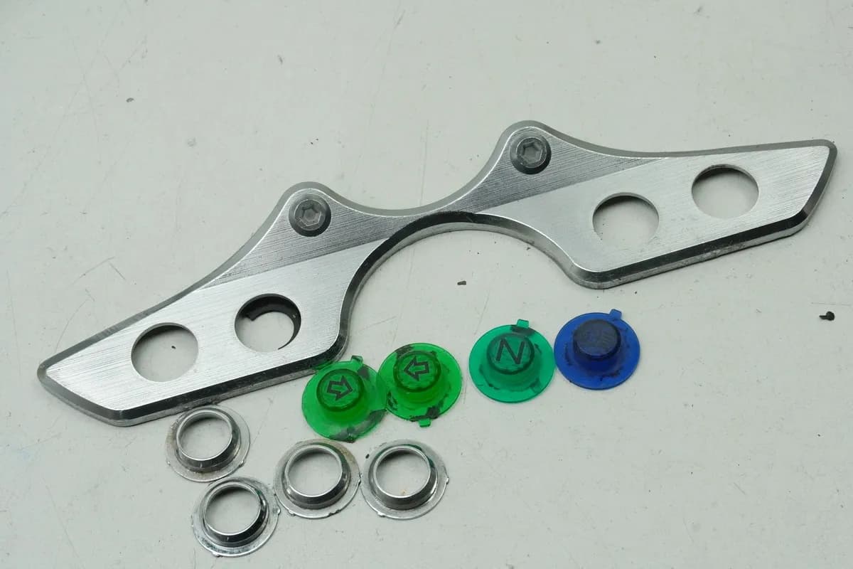 SUZUKI GSX 750 AE INAZUMA Abdeckung Gehäuse Cockpit Kontrollleuchten Cover