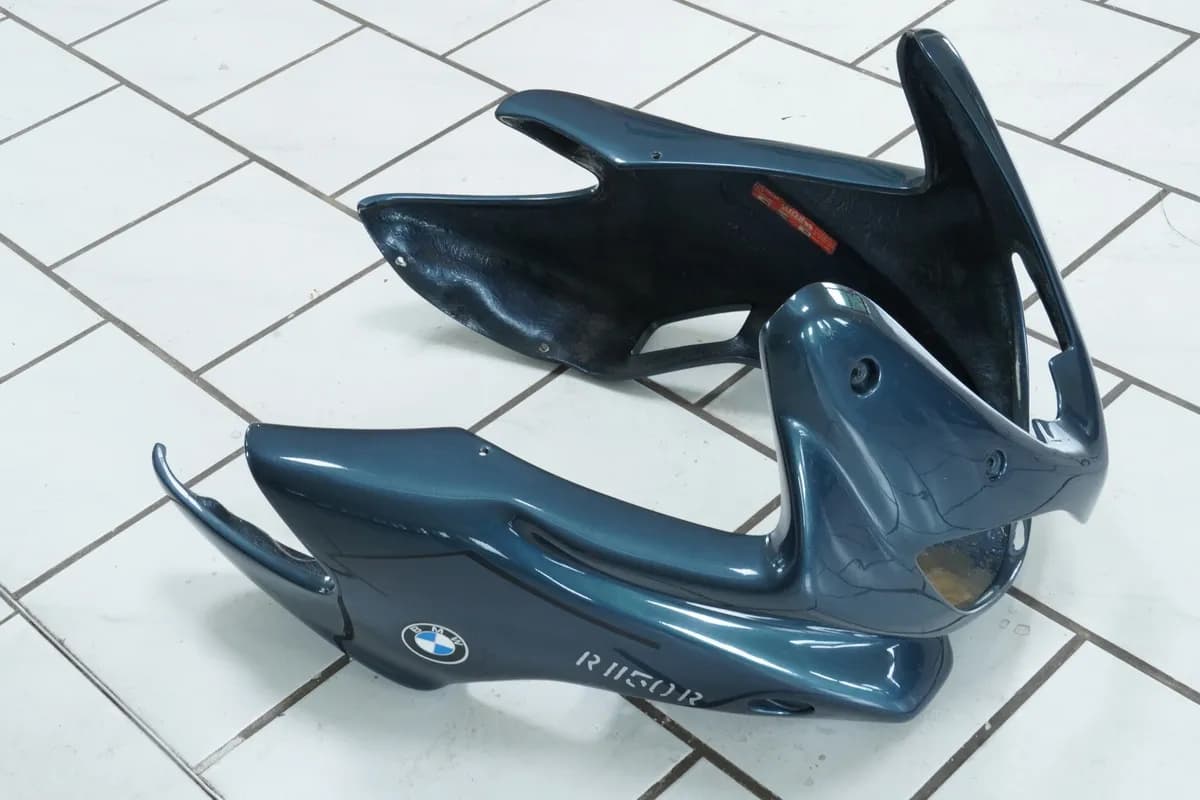 BMW R 1150 R R21 ABS Frontverkleidung Gimbel Lampenmaske Kanzel Oberteil GFK