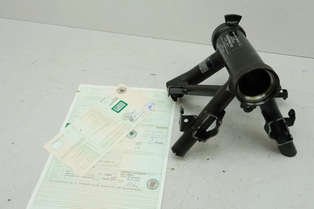 KAWASAKI Z 650 ER650HA2 Rahmen & Brief Rahmenkopf Dokumente Typenschild