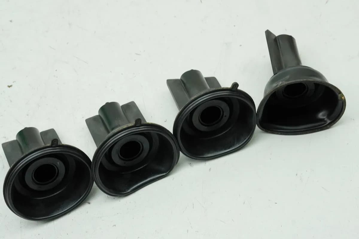 KAWASAKI ZZR 1100 G ZXT10G Gasschieber Membrane Satz für Vergaser Keihin 107 KW