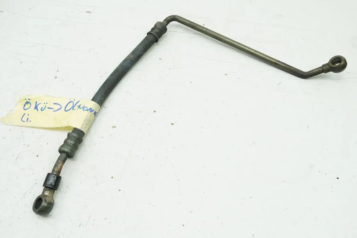 KAWASAKI ZZR 1100 D ZXT10D G Ölleitung Ölschlauch Ölwanne unten > Ölkühler links