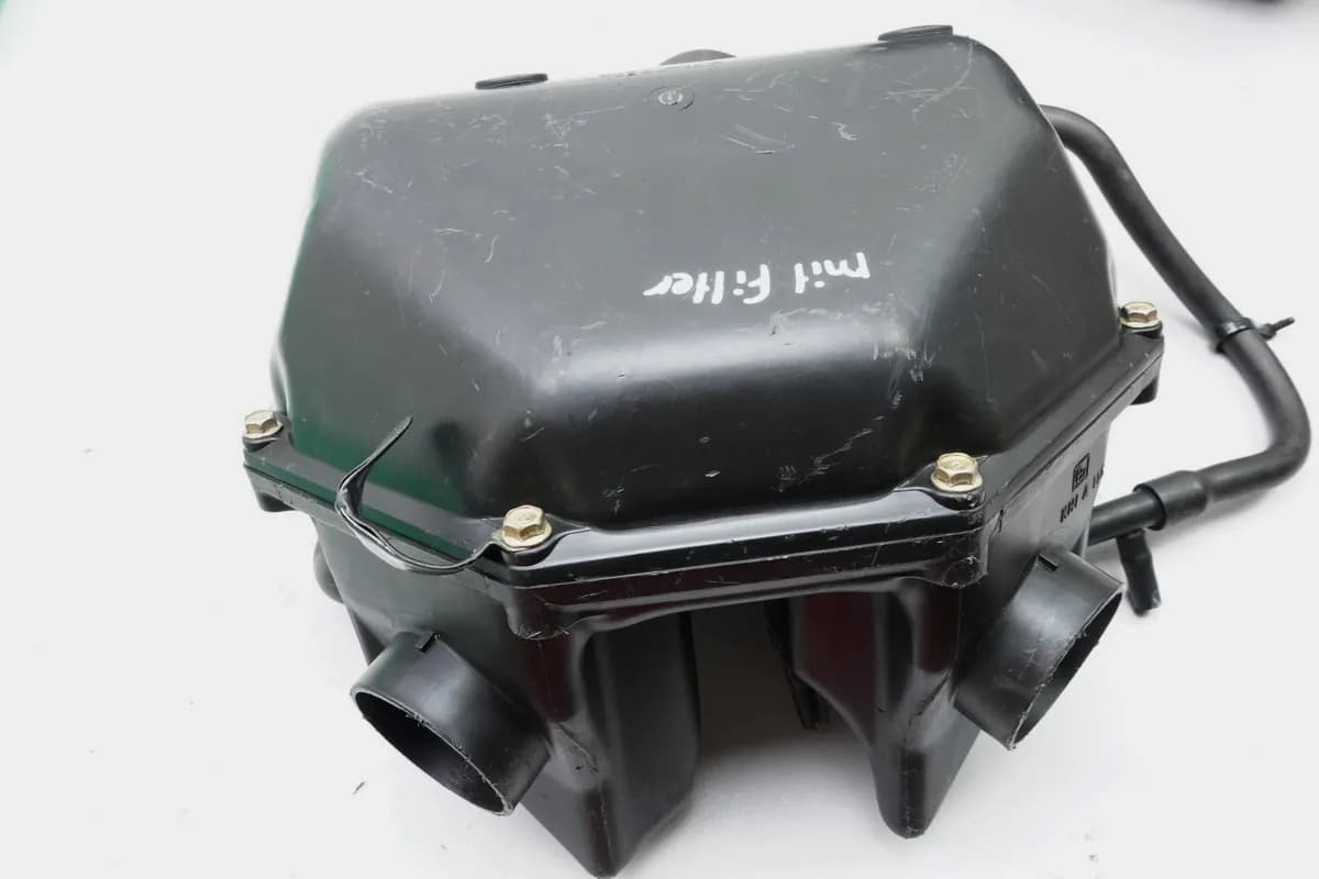 KAWASAKI ZX-6R ZX600J Airbox Luftfilterkasten + Luftfilter + Ansaugtrichter