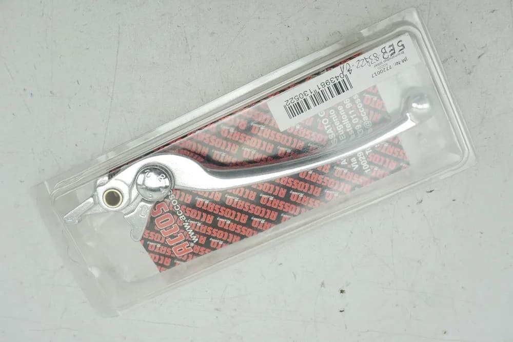 Accossato Bremshebel Bremsgriff silber 7720017 AGD03 Yamaha Suzuki Kawasaki - NEU