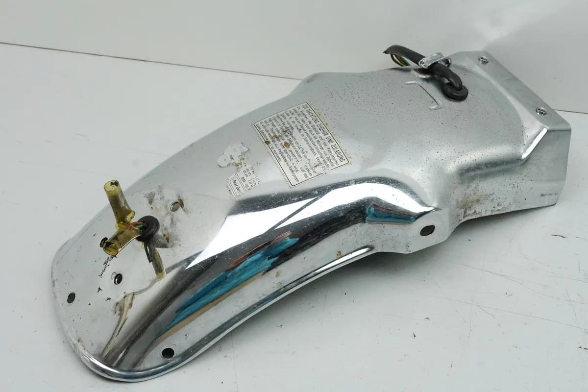HONDA CX 500 C PC01 Kotflügel hinten Chrom Radlauf Fender Spritzschutz Cover