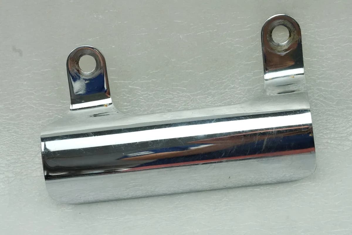 SUZUKI LS 650 NP41 A/ B SAVAGE Hitzeschutz Krümmer Abdeckung Cover Blende Chrom