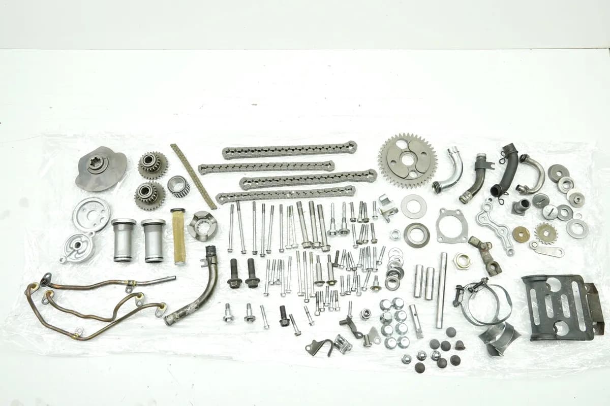 KAWASAKI VN 750 A-D Vulkan Twin Motor Schrauben Kleinteile Zahnrad Rohr Muttern