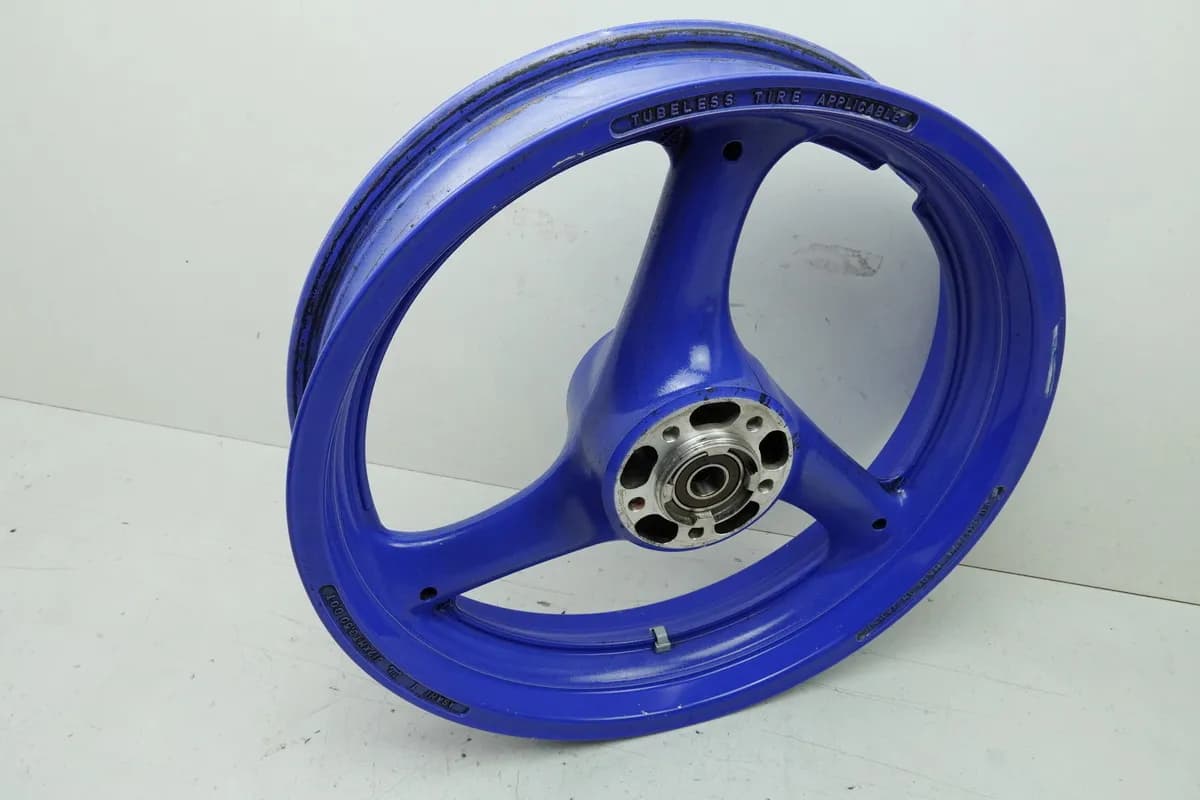 SUZUKI GSX-R 750 GR7AB - Felge vorn Vorderrad Vorderradfelge J 17 x MT 3.50 blau