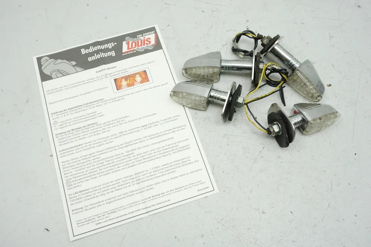 KAWASAKI ZR7 ZR750F Blinker Miniblinker Satz