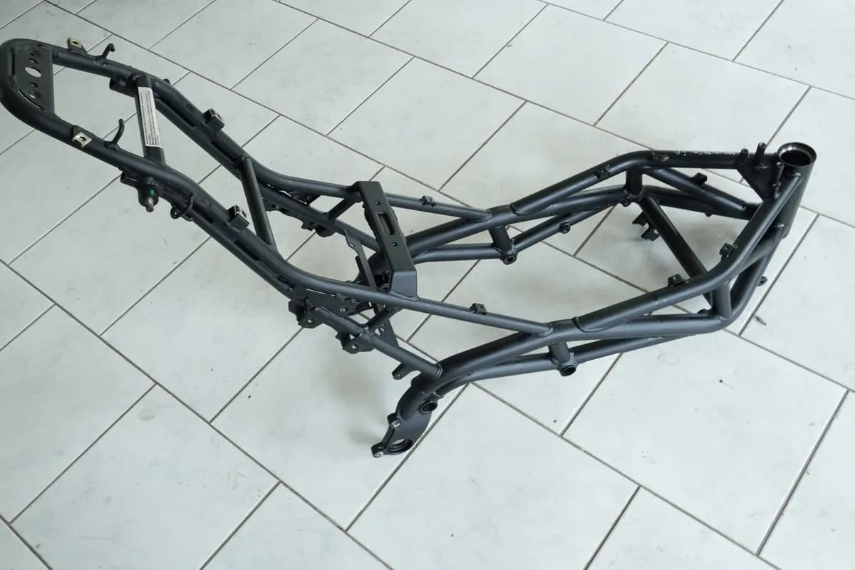 MOTO MORINI CORSARO 1200 Rahmen & Brief Dokumente COC - Vermessungsprotokoll