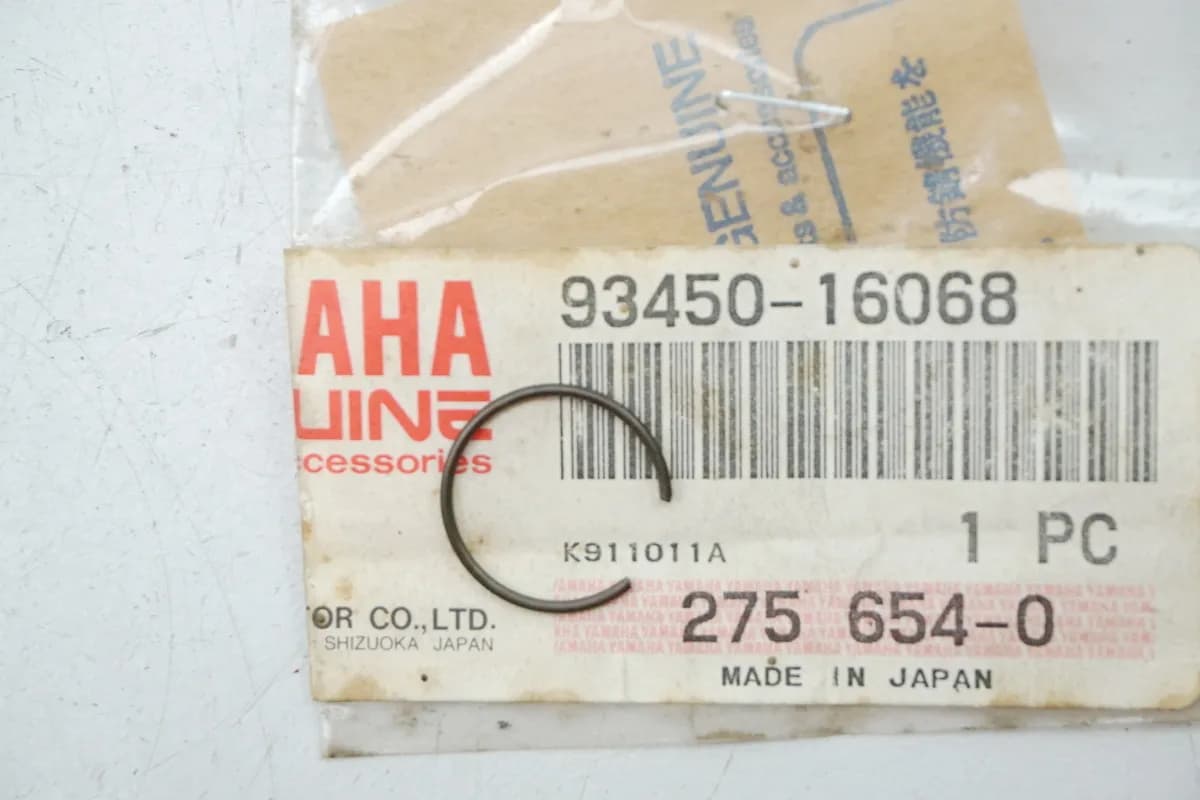 Yamaha Sicherungsring Kolbensicherung Ring original 93450-16068 SR XJ YZF - NEU