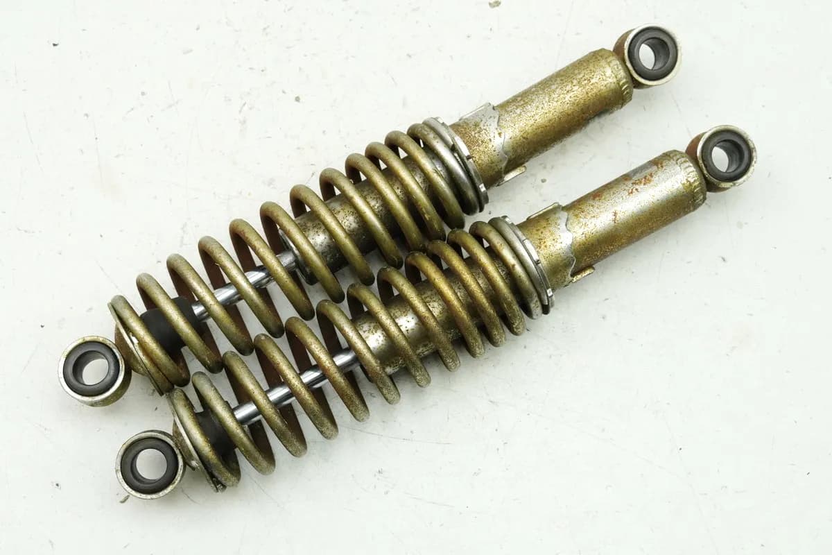 YAMAHA SR 250 3Y8 Federbeine Stoßdämpfer Paar Shock Absorber
