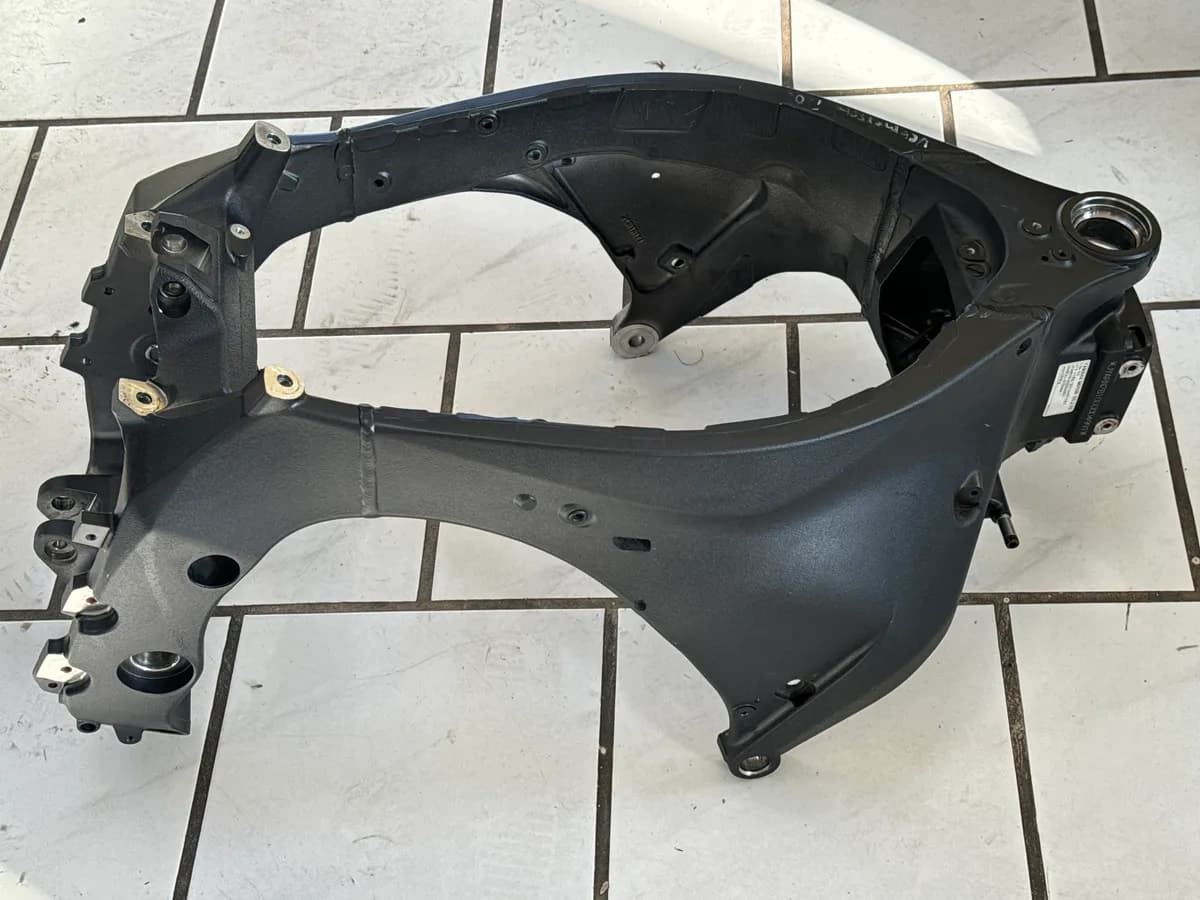 YAMAHA MTN 1000 MT-10 RN78 Rahmen & Brief Dokumente COC Vermessungsprotokoll