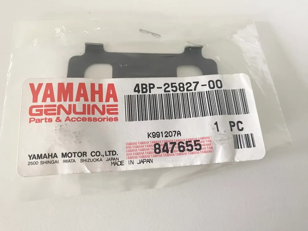 YAMAHA XJ600S XJ600N original Beilegscheibe Sattel Bremssattel Halteblech - NEU