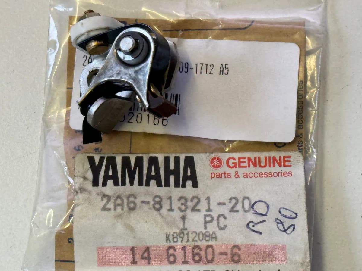 YAMAHA DT FS LB TY RD TZ original Unterbrecher Zündunterbrecher - NEU