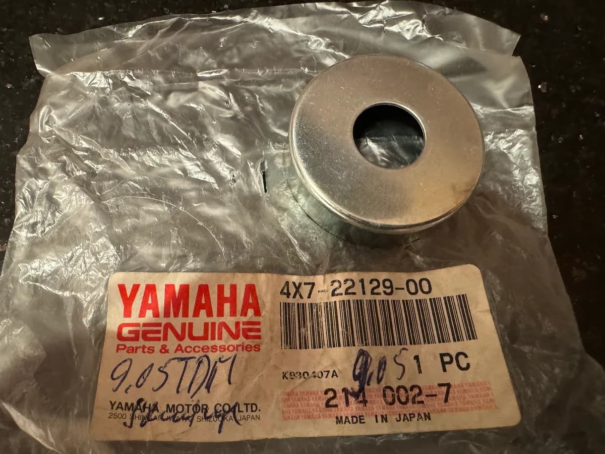 YAMAHA TDM XV XJ YFM YFZ original Staubdeckel 2 Abdeckung Schwinge Rahmen - NEU