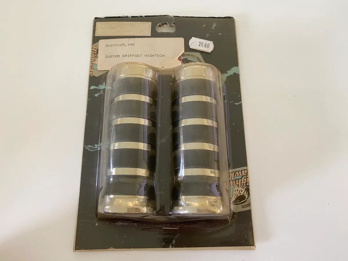 Highway Hawk Lenkergriffe Griffe 45-0112 Custom Hightech Gripset Comfort 1"  NEU